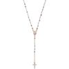 Collier - AMEN - CRO25RMU4 - Argent 925 - Longueur 48 + 4 cm - Finitions Rosées