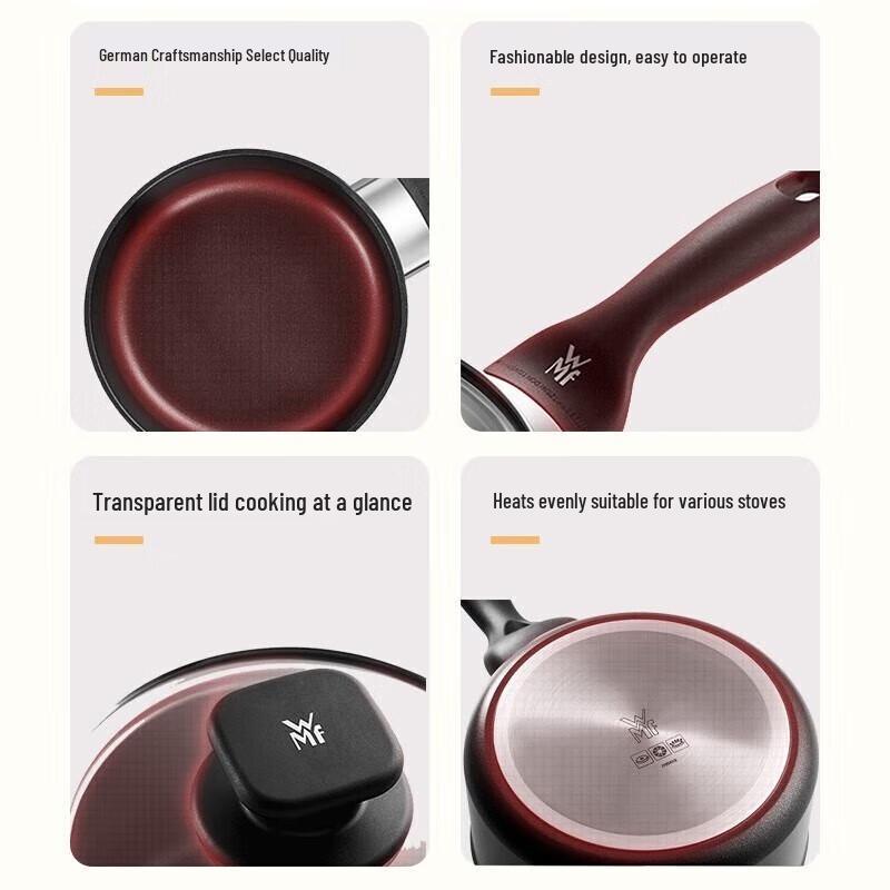 WMF Non-Stick Milk Pot & Steamer Set