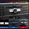 Для Mercedes Benz W204 W212 W164 C218 X204 Накладки на переключатель громкости центральной консоли автомобиля