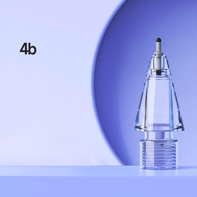 New Pencil Tips 4B 2B HB For Apple Pencil 1/2 Gen Replacement Crystal Diamond Tips Anti-wear Stylus Pen Tips Elastic Nib Durable