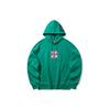 Li Ning Paris Fashion Week Logo Print Hoodie Men Hoodies Green AWDQ241-3