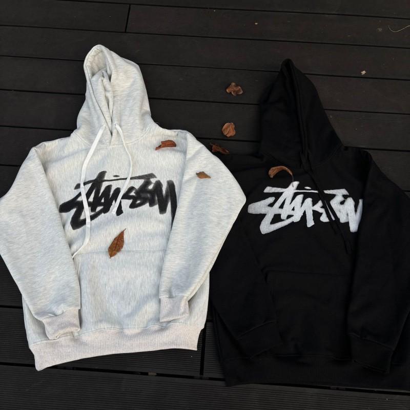 Heavyweight Cotton Hooded Sweatshirt Loose Fit Teens Daily Wear