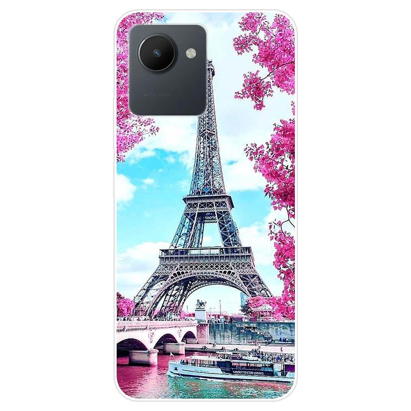 Для Realme C30S C 30S RealmeC30S чехол Мягкая силиконовая задняя крышка Чехол для телефона с рисунком из мультфильма Разнообразие