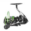 2024 New All-Metal Black Green Fishing Reel 5.2:1 Freshwater Seawater Dual Use Max Drag 12Kg Spinning Reel Carp Fishing Tackle