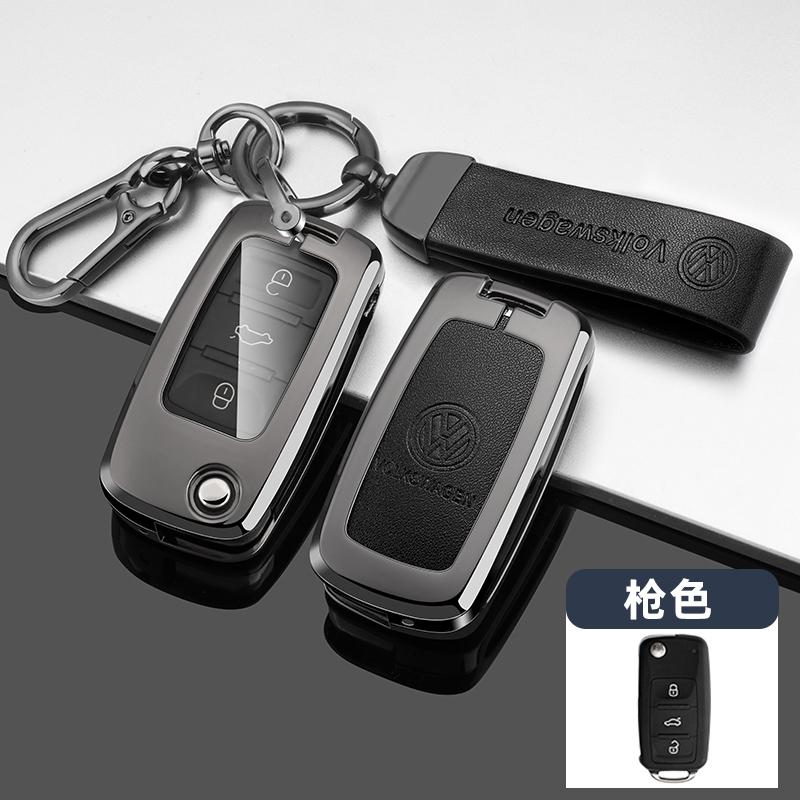 Для VOLKSWAGEN VW Чехол-обложка для корпуса автомобильного ключа Для Volkswagen VW Polo Golf Passat Tiguan Beetle Caddy T5 Up Eos Skoda Octavia Seat L