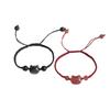 Recommended jewelry: Strawberry crystal cat bracelet for women, pink crystal bracelet for couples, summer obsidian zodiac woven red string