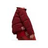 Puma X Vogue Collaboration Solid Color Patch Jacket Women Jacket Deep-Red 536696-22