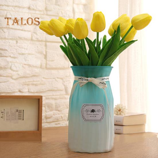 5 шт. Имитация тюльпана 34 см Искусственный тюльпан Поддельные цветы Искусственный тюльпан оптом Подарок на День матери для вазы Главная Кухня Свадьба Весна Украшения для вечеринки