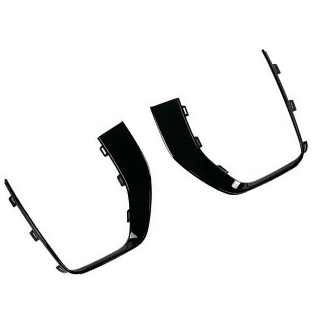 LR079387 LR079375 Side Bumper Air Vent Hood Lamp Trim Front Fog Light Cover Frame For Land Rover Range Rover Evoque 2016-2019