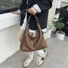 Fashionable Simple Casual Bag Women's Large Capacity Autumn Versatile Shoulder Bag Crossbody Bag Commuter Soft Leather Tote Bag