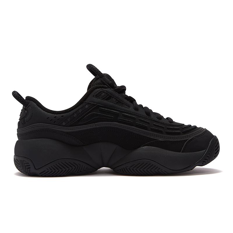 Fila Fusion Fire We Удобные Универсальные Низкие Ретро Баскетбольные Кроссовки Мужские кроссовки Черные T12M443219FBM