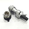 WF24 Male-Female Aviation Plug M24 Waterproof Flange Female Socket Industrial Connector TI+Z