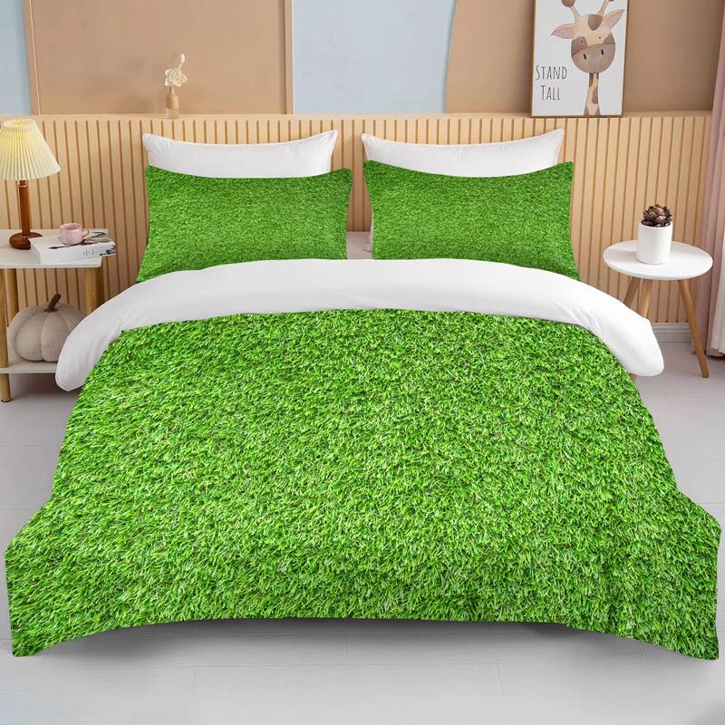 Постельное белье Nature's Meadow, комплект из 3 предметов, размер кинг, комплект постельного белья для двуспальной кровати из микрофибры или полиэстера, комплект для спальни