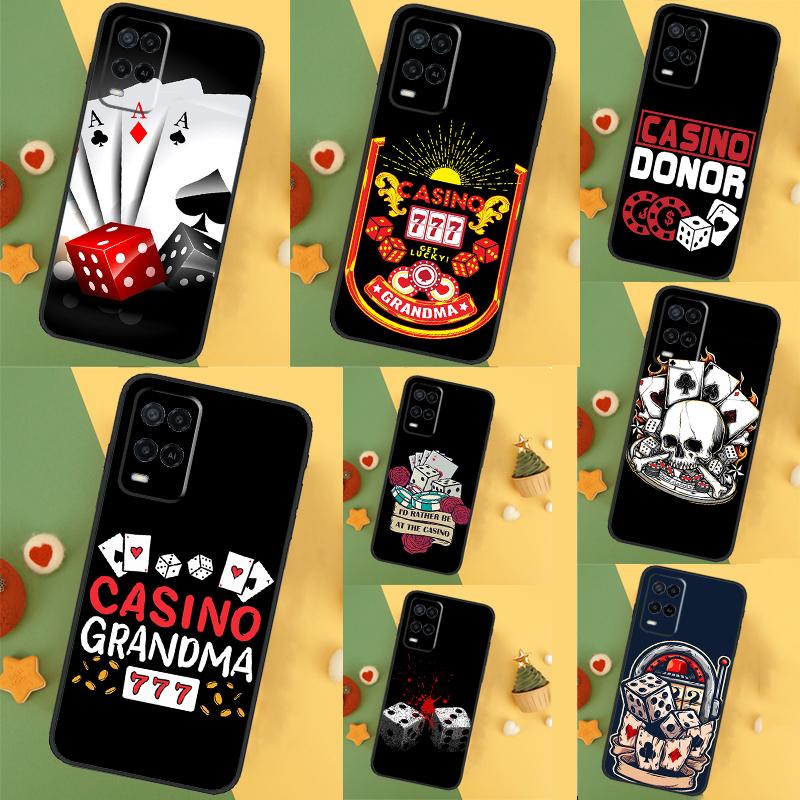 Чехол для казино для OPPO A38 A58 A78 A98 A54 A74 A94 A16 A76 A96 A5 A9 A52 A72 A79 A53S A15 A17 A57