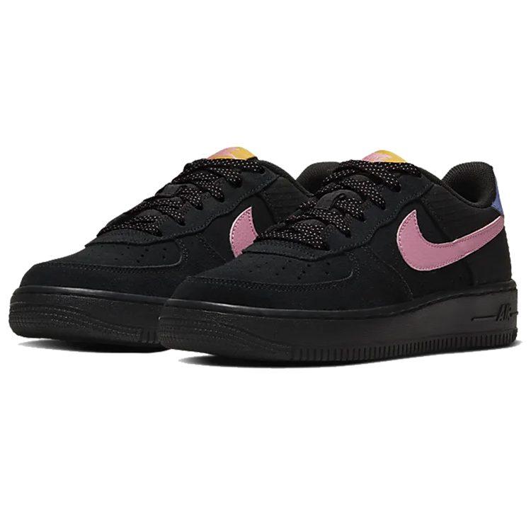 Nike Air Force 1 LV8 2 Black Magic Flamingo GS CN5710-001