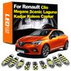 Zoomsee Для Renault Laguna Clio Megane Grand Scenic Espace 1 2 3 4 CC Kangoo Koleos Captur Kadjar Modus Комплект светодиодного освещения салона