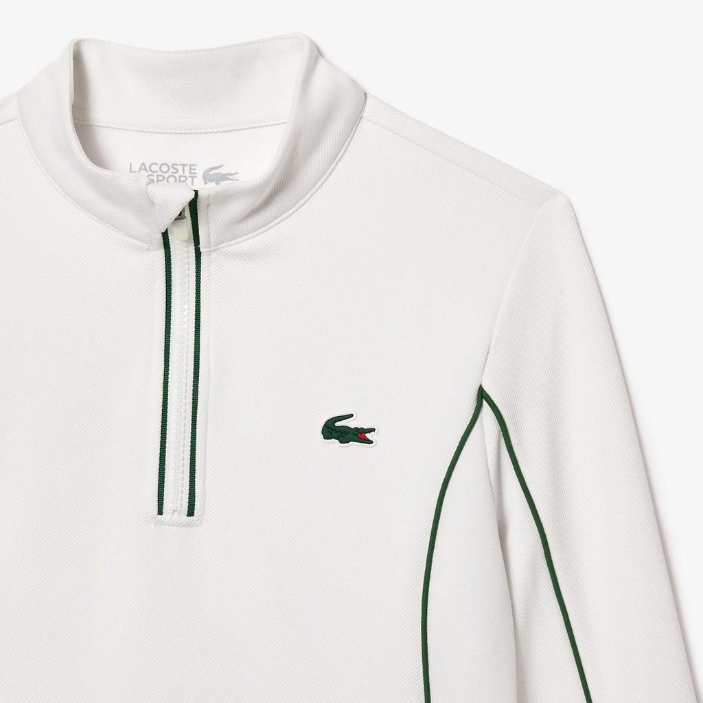 Lacoste Womens/Ladies Layered Slim Tennis Sweatshirt