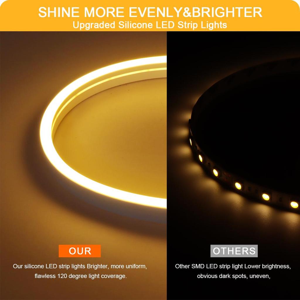 Настоящая силиконовая трубка 24 В неоновая светодиодная лента портативный датчик движения PIR переключатель DIY шкаф спальня лестница ночная подсветка