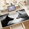Wolf Mouse Pad Anti Slip Rubber Edge Locked Thickened Laptop Gaming Desk Mat