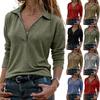 Women's Long Sleeve Shirts Fall Dressy Casual Tops Trendy Blouses Cute T-Shirts Outfits Clothes