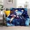 Anime SAO Sword Art Online Printed Oversized Manta Sofa Bed Cover Soft and Hairy Blanket Plaid Soft Warm Flannel Throw Blankets