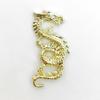 10Pcs Nail Art Rhinestones Chinese Zodiac Dragon Shiny Alloy 3D Metal Dragon Nail Accessories Women Supply