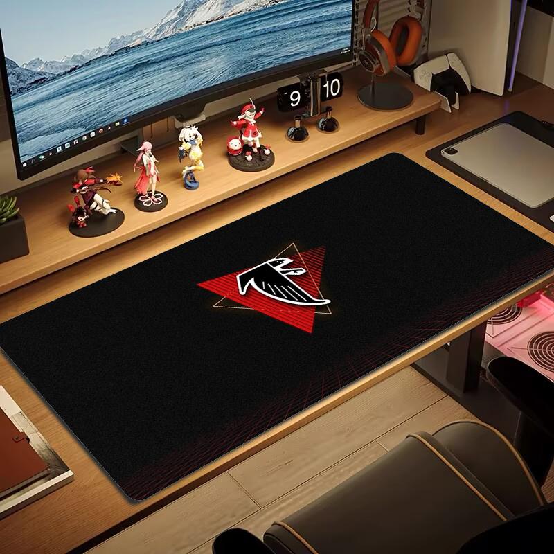 Коврик для мыши Atlanta Falcons Большой игровой коврик для стола Нескользящий Коврик для ноутбука и планшета XXL Мини-коврик для ПК с запирающимися краями