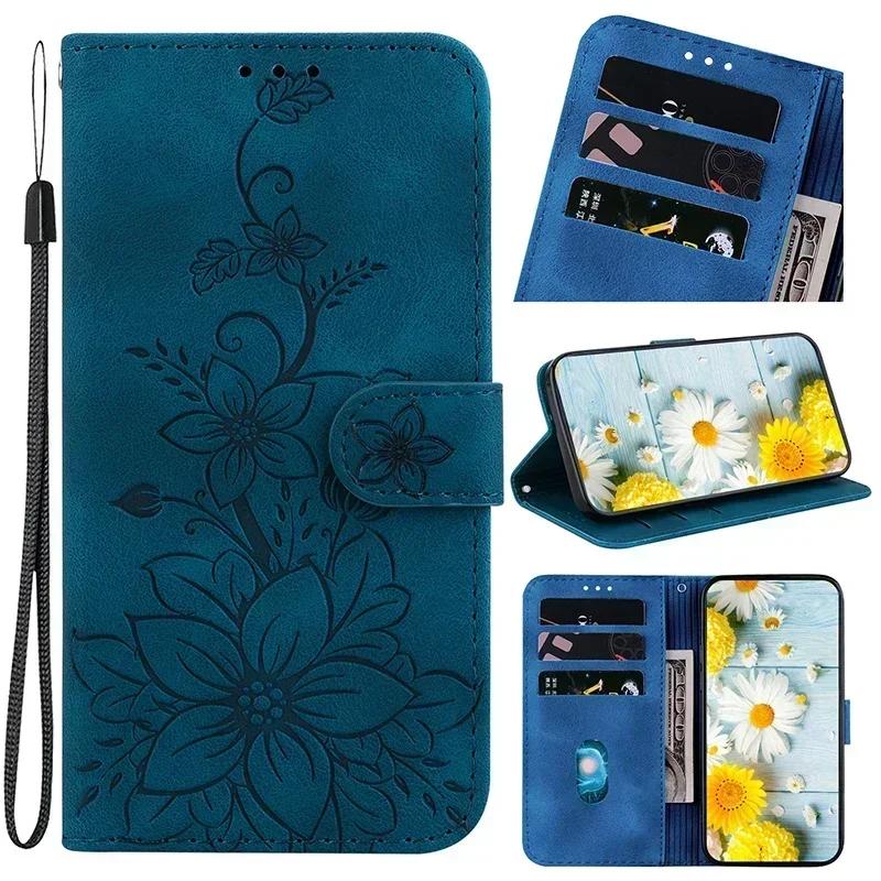 Магнитный кожаный чехол-книжка для ZTE Blade A72 a52 V40 Vita a7S 2020