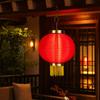 Cloth Festive Lantern Round Shape Hanging Lantern Chinese Lantern  for Wedding Party Decorations