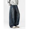 Джинсы JYL Унисекс Bootcut Новые Винтажные 3D Весенние Парные Свободные Деним