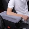 Мягкий пушистый плюшевый автомобильный подлокотник, накладка, теплая центральная консоль, подлокотник, подушка, универсальные женские аксессуары для салона автомобиля