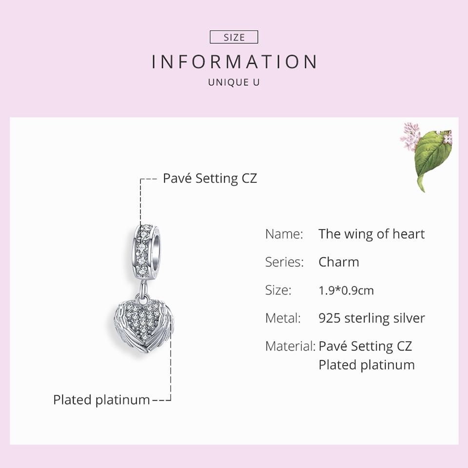 BAMOER оригинальный дизайн стерлингового серебра 925 пробы милые животные подвески подходят браслет модные украшения