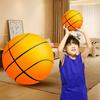 18/21/24CM Silent Basketball Soccer Ball Kids Bouncing Basketball Squeezable Mute Indoor Ball High Density Foam Material Ball