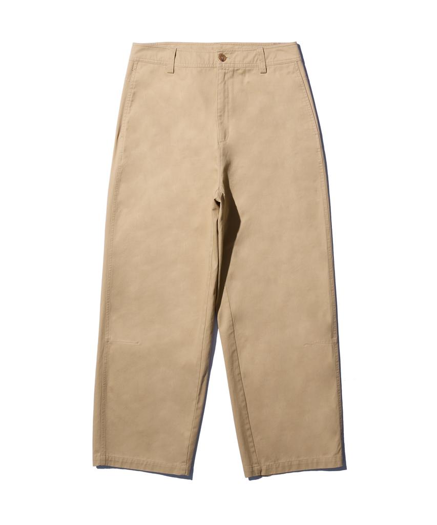 DISCUS ATHLETIC [2Colors] Curved Chino Pants