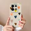 For Infinix Hot 30 Play GT 10 Pro Itel  A05s A04 Tecno Camon 20 Premier 5G Phone Case Cover Fashion Love Heart Matte Soft Silicone Shockproof Bumpers
