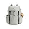 New Fabric Backpack Regular Unisex Morning And Evening Gray Khaki F13U529134FLK