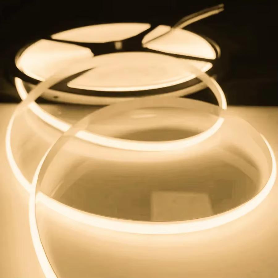 1-10 м COB светодиодная лента 220 В гибкие ленточные светильники Smart IC не нужен драйвер высокая яркость 240 светодиодов линейное освещение RA95