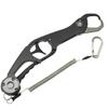 1091 Fish Aluminum Fish Catcher (Iregui) Grip, Ultra-Lightweight Grabber/Fish (Gunmetallic)