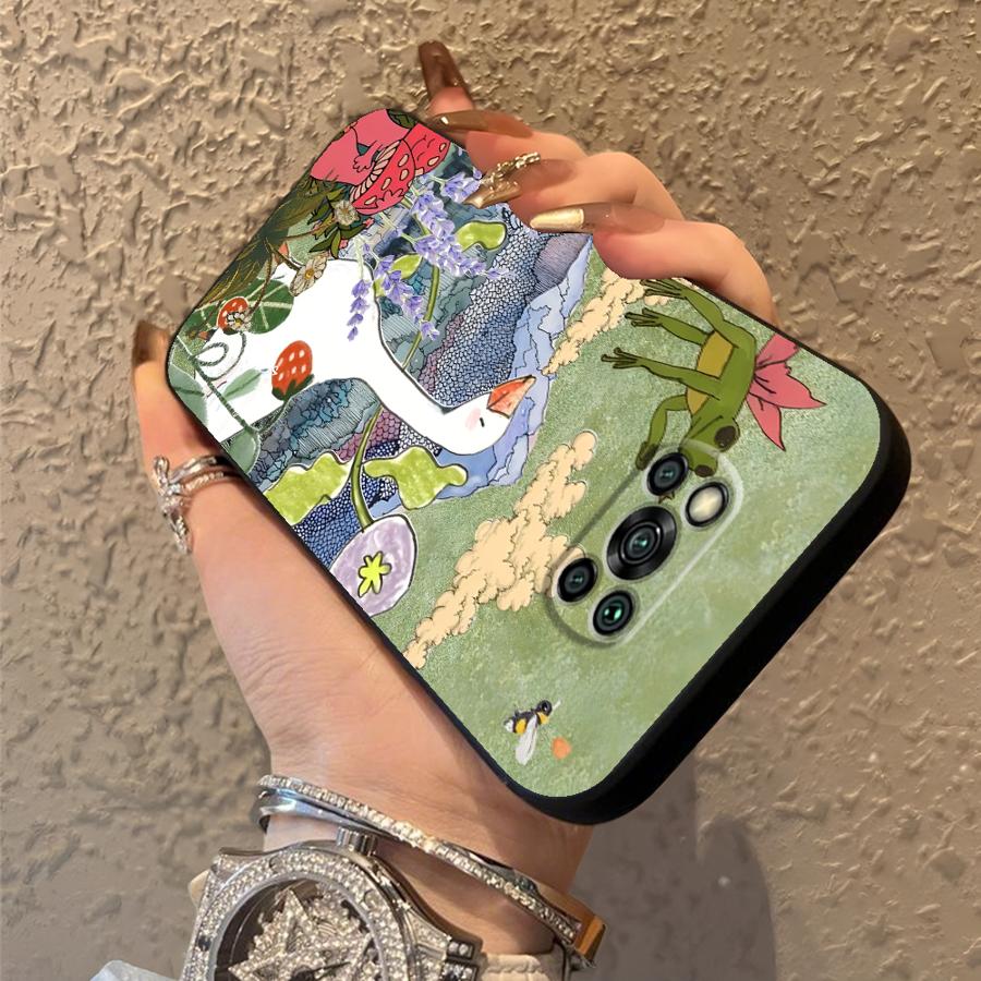 Мультяшная Утка Кошка Чехол для Телефона для Xiaomi Poco F8 X3 X4 X5 X7 Pro C61 F1 M5 C71 M3 M4 M7 C75 C50 F3