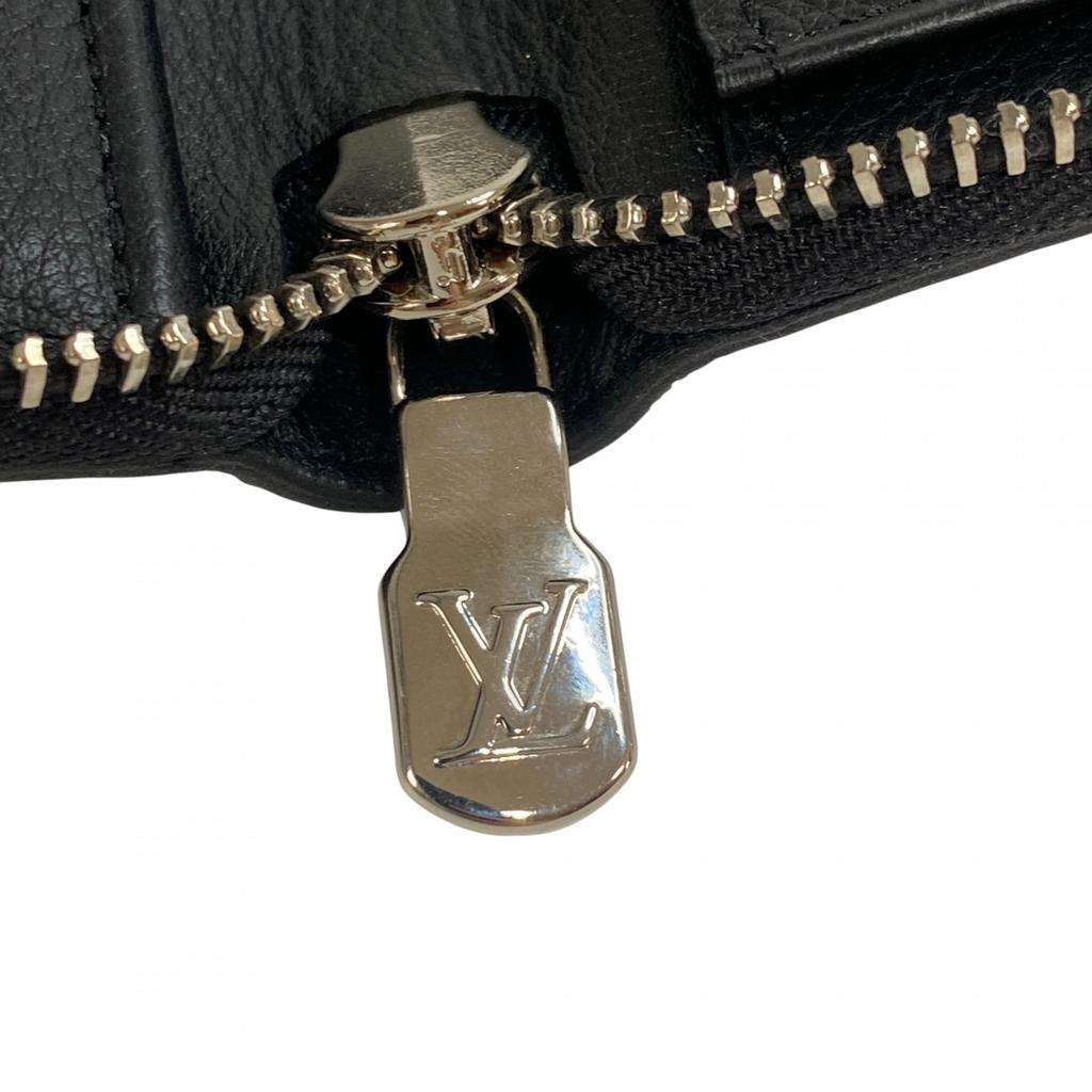 Used LOUIS VUITTONPurse black leather mens