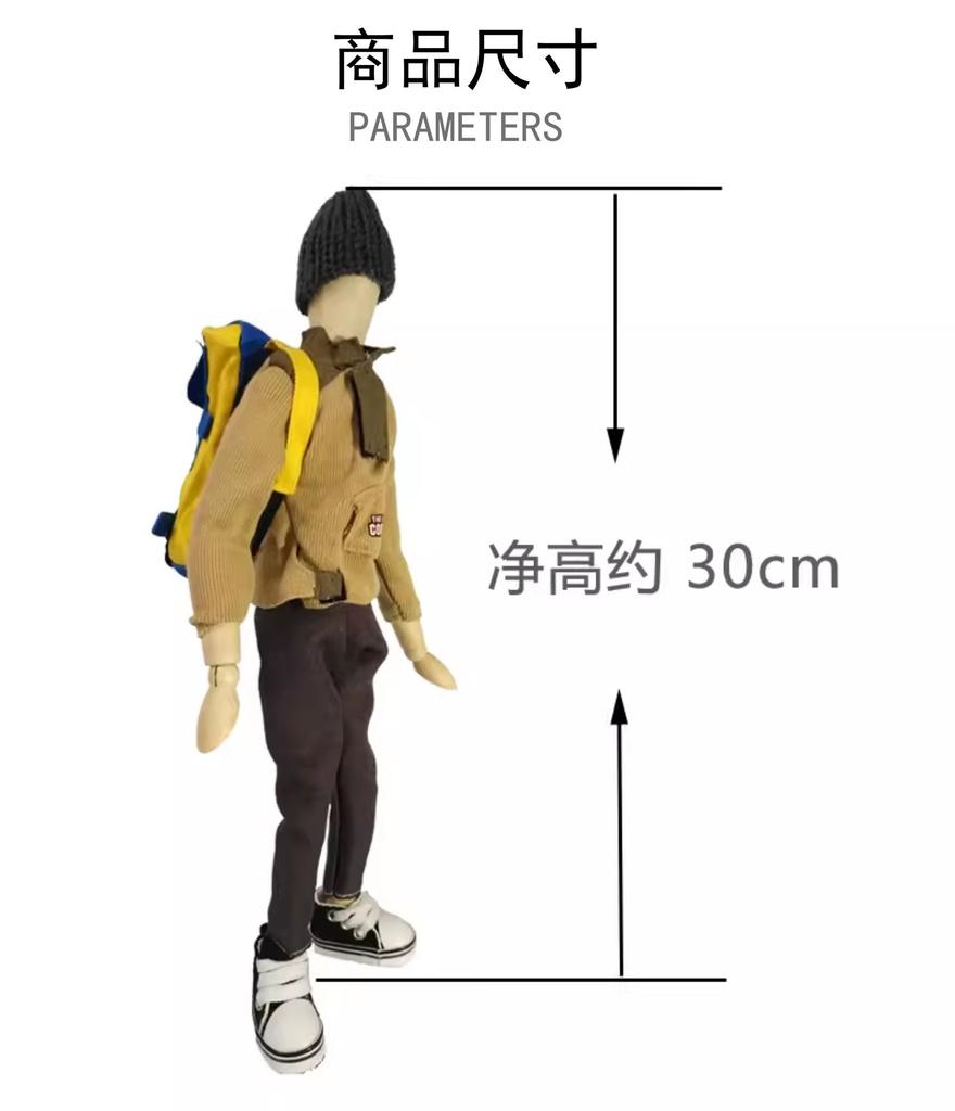 Creative Climbing Wooden Man Figurines Rotatable Joint Model Drawing Sketch Mannequin Miniatures Office Home Desktop Room Decor