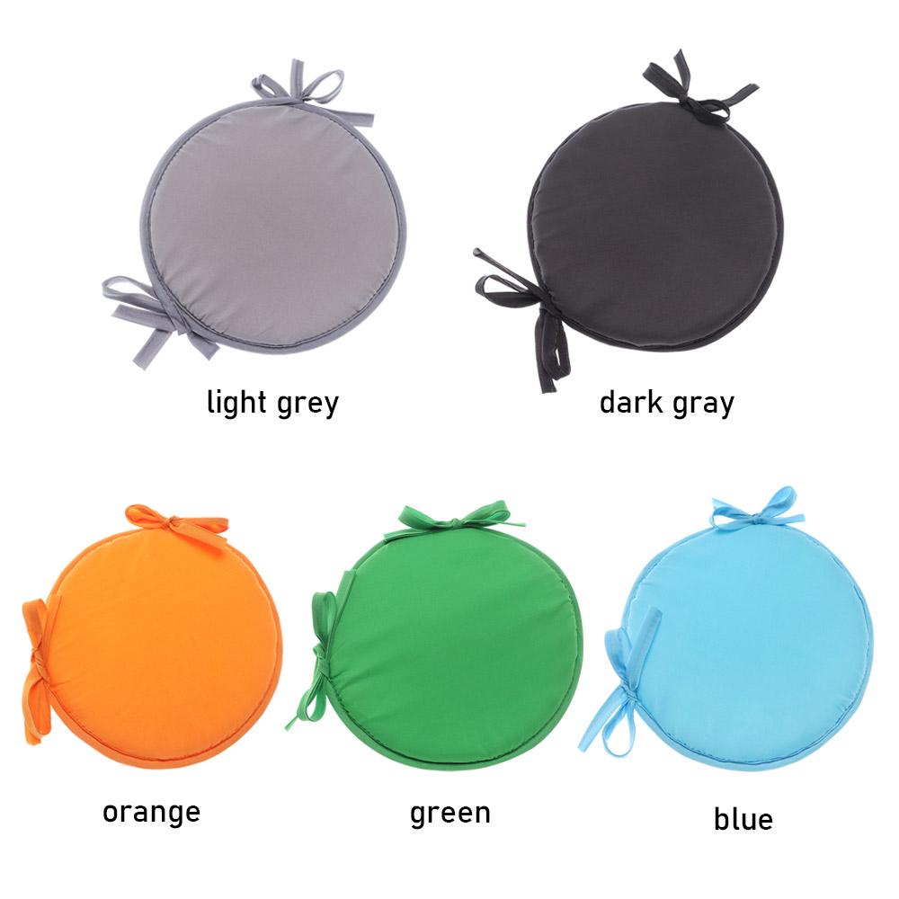 Outdoor Removable Round Kitchen Office Dining Chair Pads Sofa Car Seat Cushion