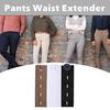5pcs of pants extender buttons, multi-level Adjustment, unisex waist belt, for jeans skirts maternity use, DIY sewing supplies