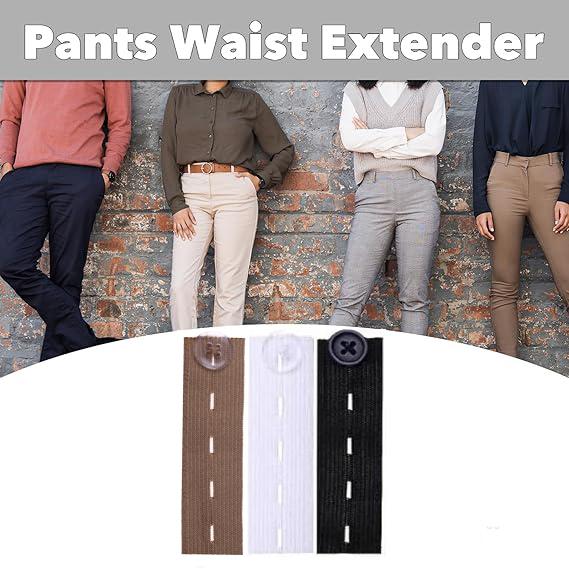 5pcs of pants extender buttons, multi-level Adjustment, unisex waist belt, for jeans skirts maternity use, DIY sewing supplies