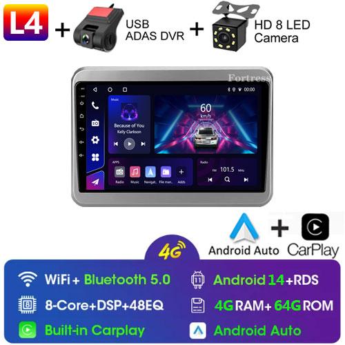 Автомобильный DVD для Suzuki Spacia 2 II 2017 - 2025 Видеоплеер Android Авто Радио GPS Навигация Мультимедиа Стерео Carplay Нет 2din DvD