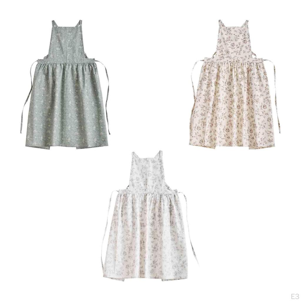 Apron Dress Painting Durable Wearable Workshop for Flower Shop Barbecue