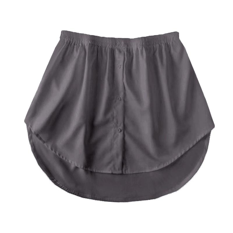 Модный женский регулируемый искусственный топ, мини-юбки, рубашка, блузка, удлинитель, многослойная одежда, аксессуары