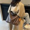Large Bag Women's New Winter Large-capacity Casual Messenger Bag Fashionable Versatile Tote Bag