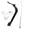 Motorcycle Back Brake Foot Lever Metal Strong Strength Rear Foot Brake Pedal Lever with Spring for
