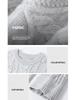 Pullovers Long Sleeves Sweaters Unisex Sweater Paragraph Round Neck Diamond Plaid Knitted Bottoming Shirt Autumn Winter Loose Casual Warm Wool Tops